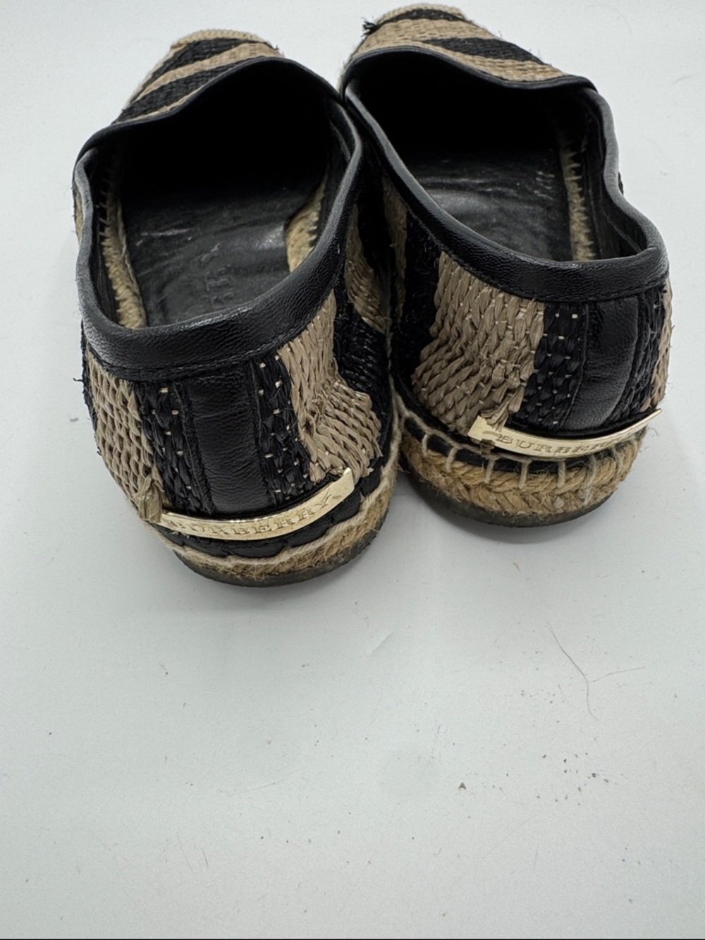 Burberry Hodgeson Espadrille Flats - Picture 3 of 6